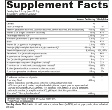 ATP Ignite™ Workout Mixed Berry 30 Servings * Xymogen Supplement - Conners Clinic